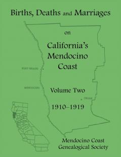 Births Deaths and Marriages on California's Mendocino Coast