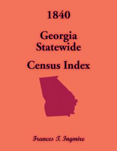1840 Georgia Statewide Census Index