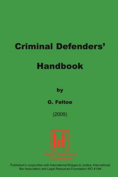 Criminal Defenders Handbook