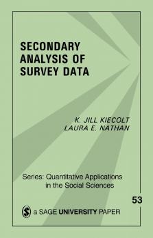 Secondary Analysis of Survey Data