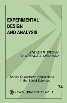 Experimental Design & Analysis