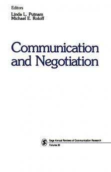 Communication and Negotiation