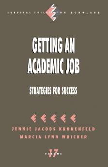 Getting an Academic Job
