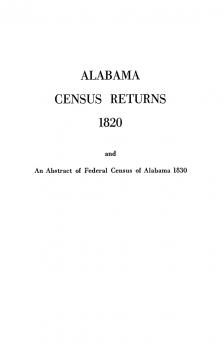 Alabama Census Returns 1820 - Genealogical Publishing