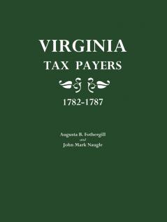 Virginia Tax Payers 1782-1787