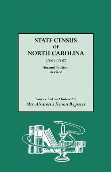 State Census of North Carolina 1784-1787 (Rev)