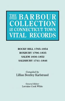 Barbour Collection of Connecticut Town Vital Records. Volume 37