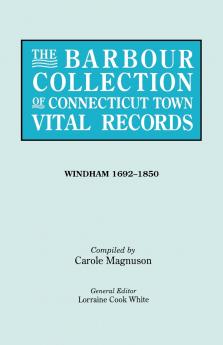 Barbour Collection of Connecticut Town Vital Records. [54] Windham 1692-1850