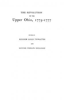 Revolution on the Upper Ohio 1775-1777