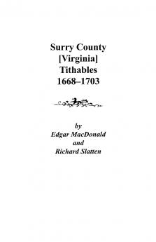 Surry County [Virginia] Tithables 1668-1703