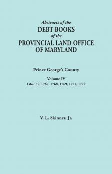 Abstracts of the Debt Books of the Provincial Land Office of Maryland