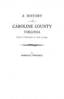 History of Caroline County Virginia