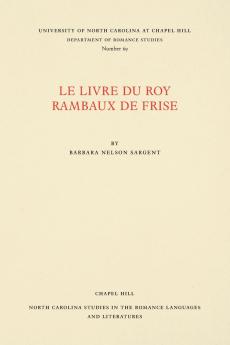 Le Livre du Roy Rambaux de Frise