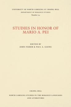 Studies in Honor of Mario A. Pei
