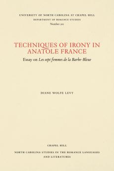 Techniques of Irony in Anatole France