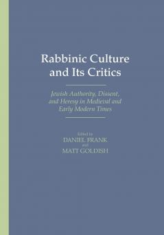 Rabbinic Culture and Its Critics