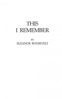 This I Remember