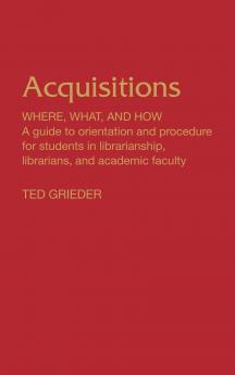 Acquisitions--Where What and How