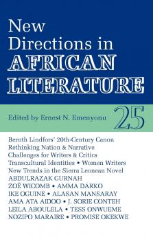 Alt 25 New Directions in African Literature