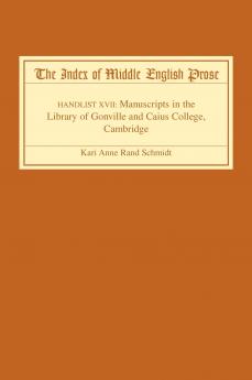 The Index of Middle English Prose