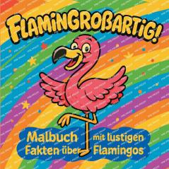 FlaminGroßartig! - Malbuch mit lustigen Fakten über Flamingos