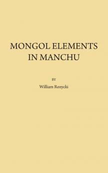 Mongol Elements in Manchu
