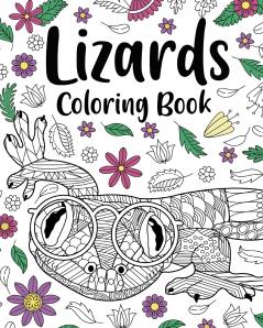 Lizards Coloring Book