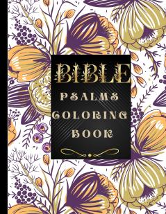 Bible Psalms Coloring Book