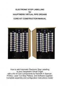 Electronic Labelling for Hauptwerk Organs