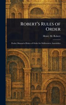 Robert's Rules of Order