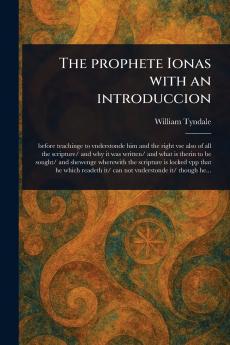 The Prophete Ionas With an Introduccion