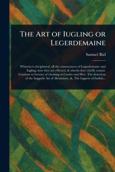 Art of Iugling or Legerdemaine