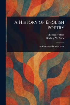 History of English Poetry