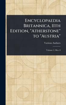 Encyclopaedia Britannica 11th Edition Atherstone to Austria