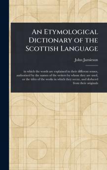 Etymological Dictionary of the Scottish Language