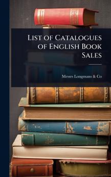 List of Catalogues of English Book Sales