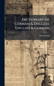 Dictionary of German & English English & German