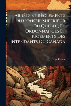 ArrÃats Et Règlements Du Conseil SupÃ(c)rieur Du QuÃ(c)bec Et Ordonnances Et Jugements Des Intendants Du Canada