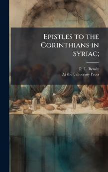 Epistles to the Corinthians in Syriac;