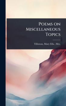 Poems on Miscellaneous Topics
