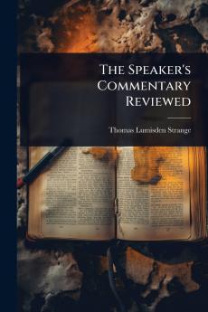 Speaker's Commentary Reviewed