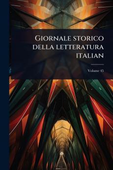 Giornale storico della letteratura italian