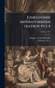 Ezhegodnik imperatorskikh teatrov pt.1-4