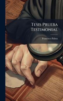 Tesis Prueba Testimonial
