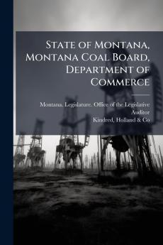 State of Montana Montana Coal Board Department of Commerce