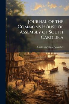 Journal of the Commons House of Assembly of South Carolina