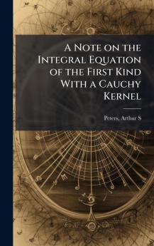 A Note on the Integral Equation of the First Kind With a Cauchy Kernel