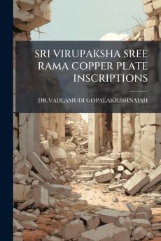 SRI VIRUPAKSHA SREE RAMA COPPER PLATE INSCRIPTIONS