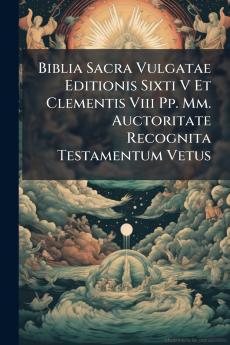 Biblia Sacra Vulgatae Editionis Sixti V Et Clementis Viii Pp. Mm. Auctoritate Recognita Testamentum Vetus