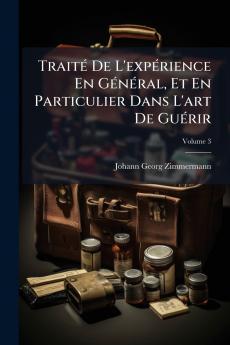 TraitÃ© De L'expÃ©rience En GÃ©nÃ©ral Et En Particulier Dans L'art De GuÃ©rir